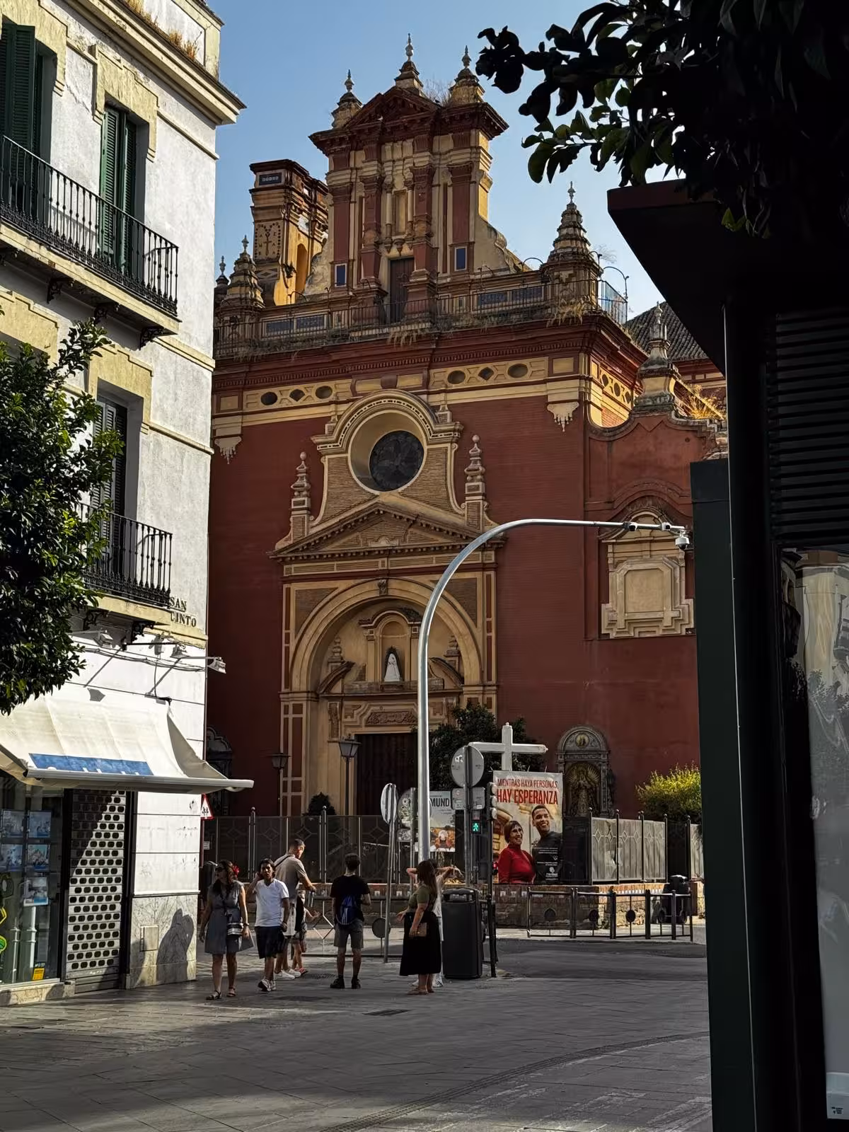 Traditional church in the Triana district of Seville