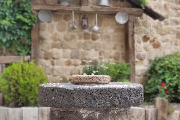 Traditional stone well in Sirince Village near Ephesus, a stop on the private tour with local charm