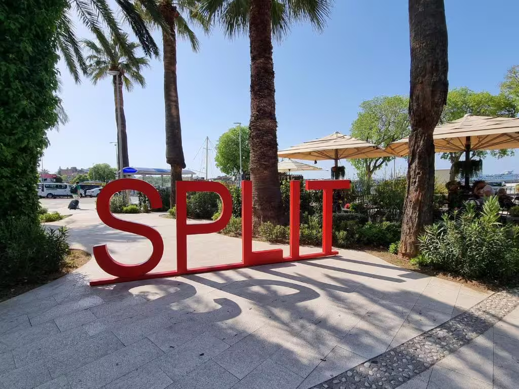 Split meeting point for Plitvice Lakes National Park guided group tour, starting from Split Croatia