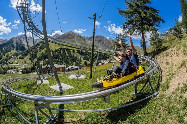 Summer sledging - Sports and Adventure break in the Haut Verdon