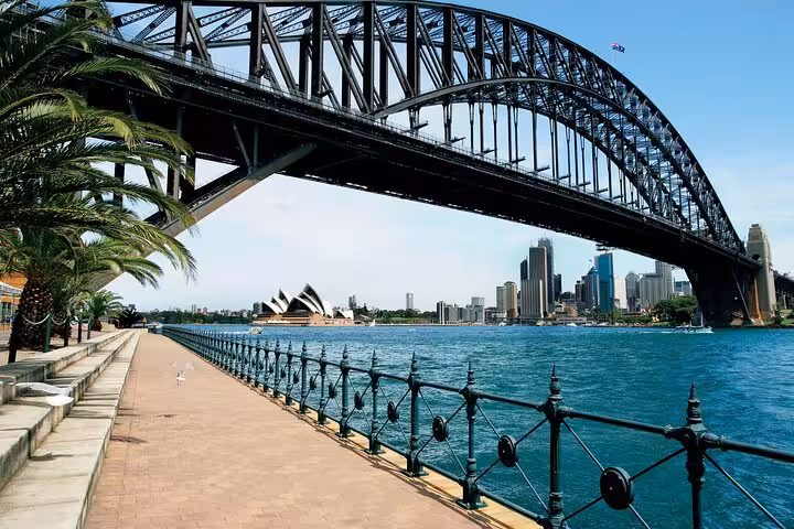 Experience the iconic Sydney Harbour Bridge and Opera House views on our private tour with pick up and drop off.