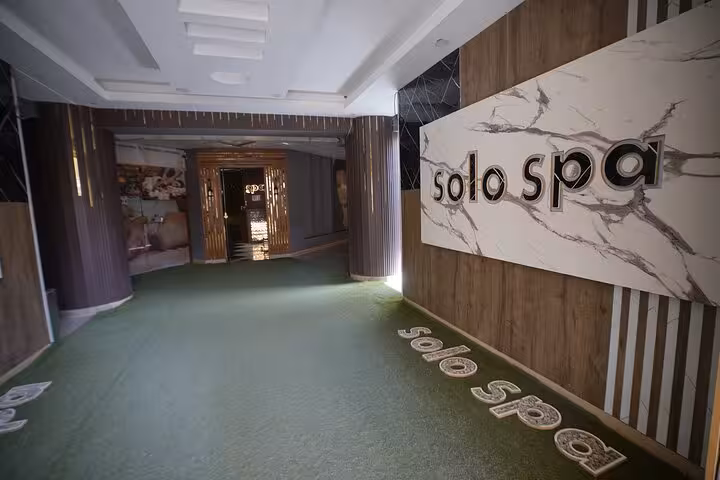 Solo Spa entrance in Sharm El Sheikh for full Turkish bath hammam treatment and wellness experience
