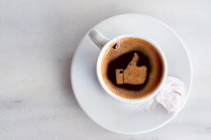 Traditional Turkish coffee on white saucer, authentic taste experience on 12-day Turkey private small group tour