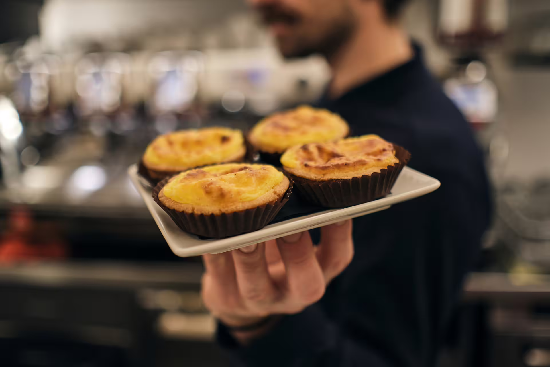 Close-up of traditional Veronese pastries served on a plate during a guided Verona food tour with wine