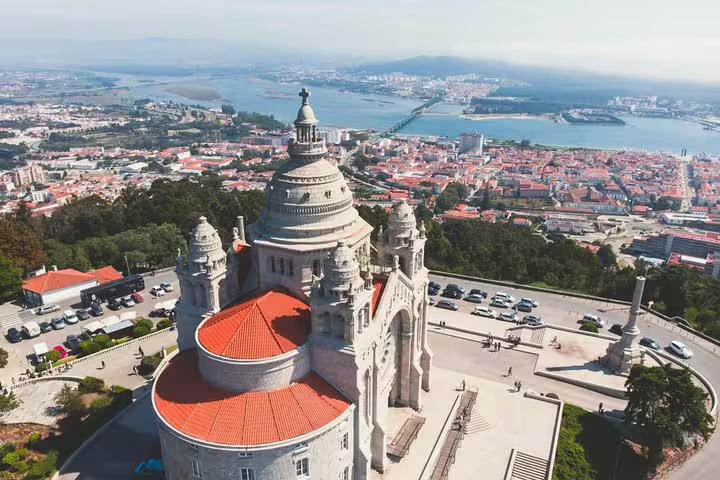 Discover Viana do Castelo's stunning basilica with panoramic city views on the Valença, Ponte de Lima & Viana do Castelo tour.