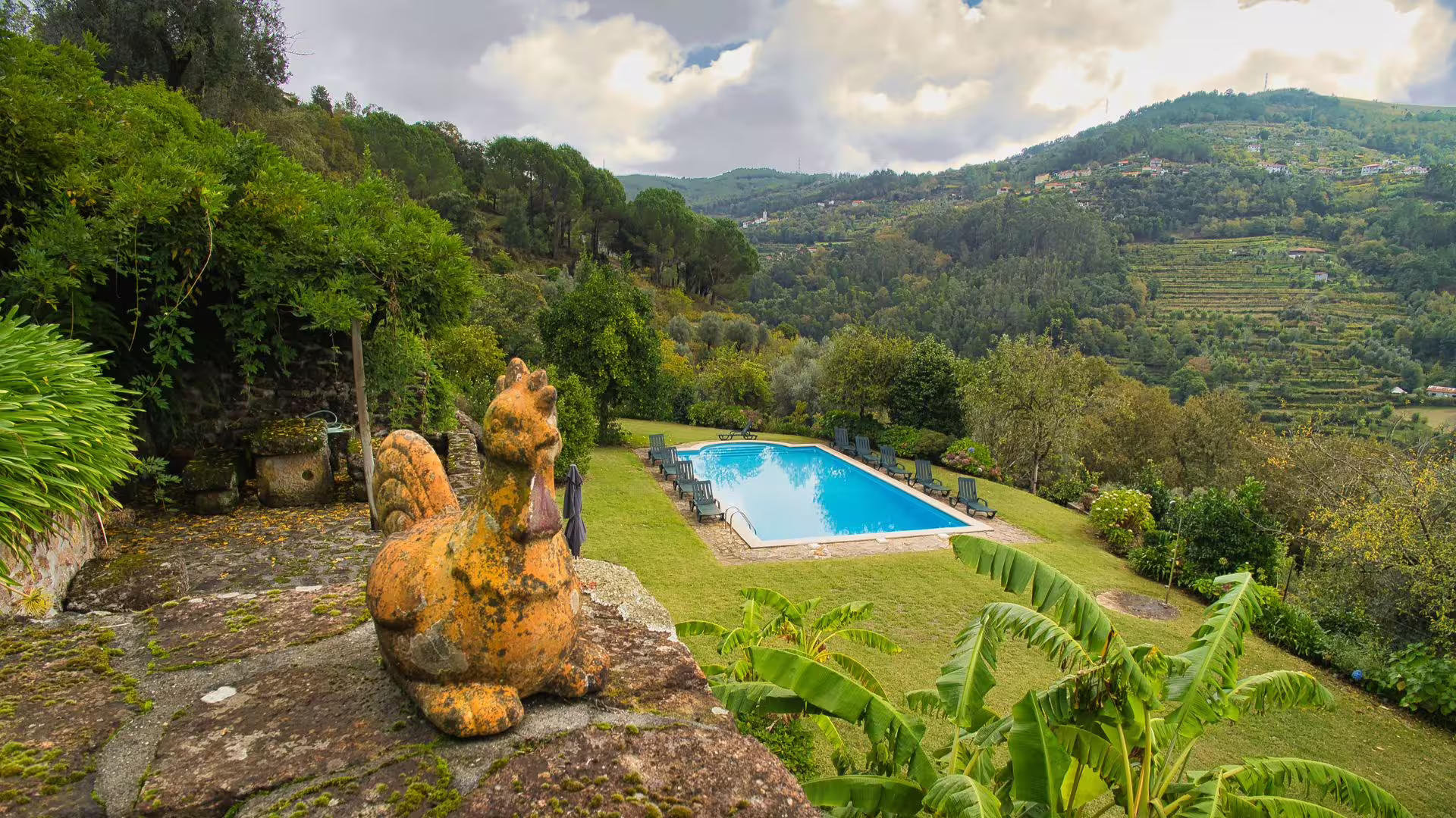 Image of a leisure pool at one of the region's estates