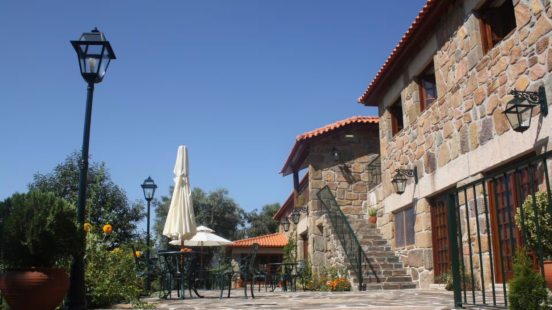 Image of Outdoor Area at a Quinta in the Vinho Verde Region