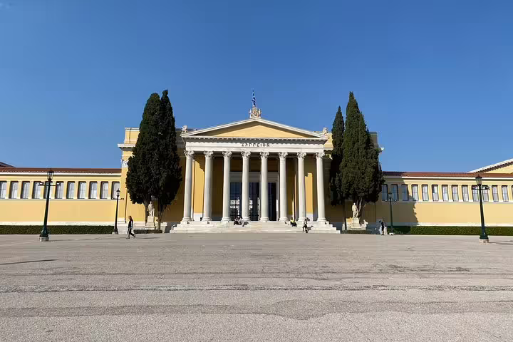 Zappeion Hall in Athens on a private half-day city tour with Acropolis skip-the-line and Cape Sounio option