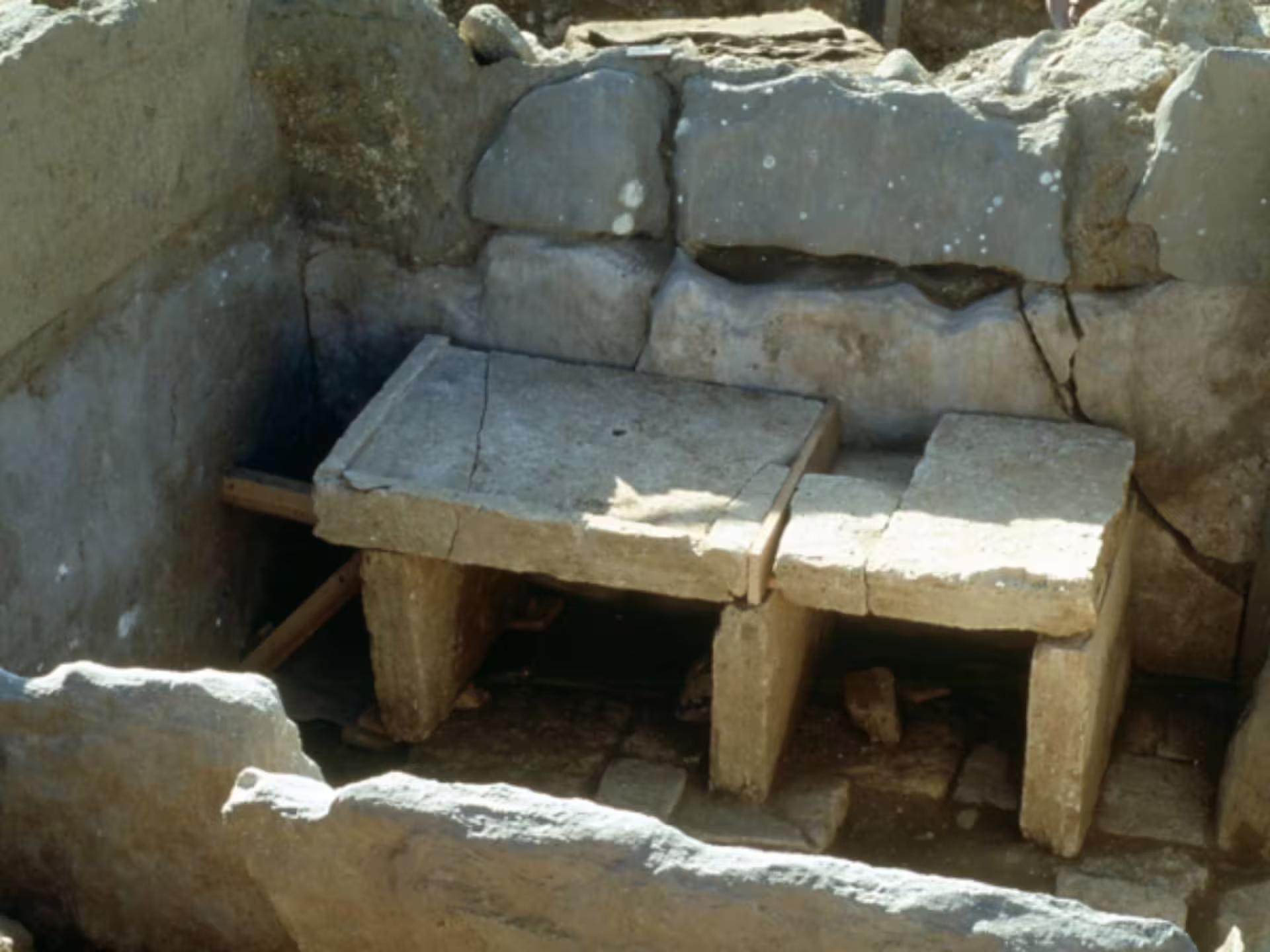 Ancient stone structure ruins near Livorno, offering a glimpse into historical architecture on a wine tour.
