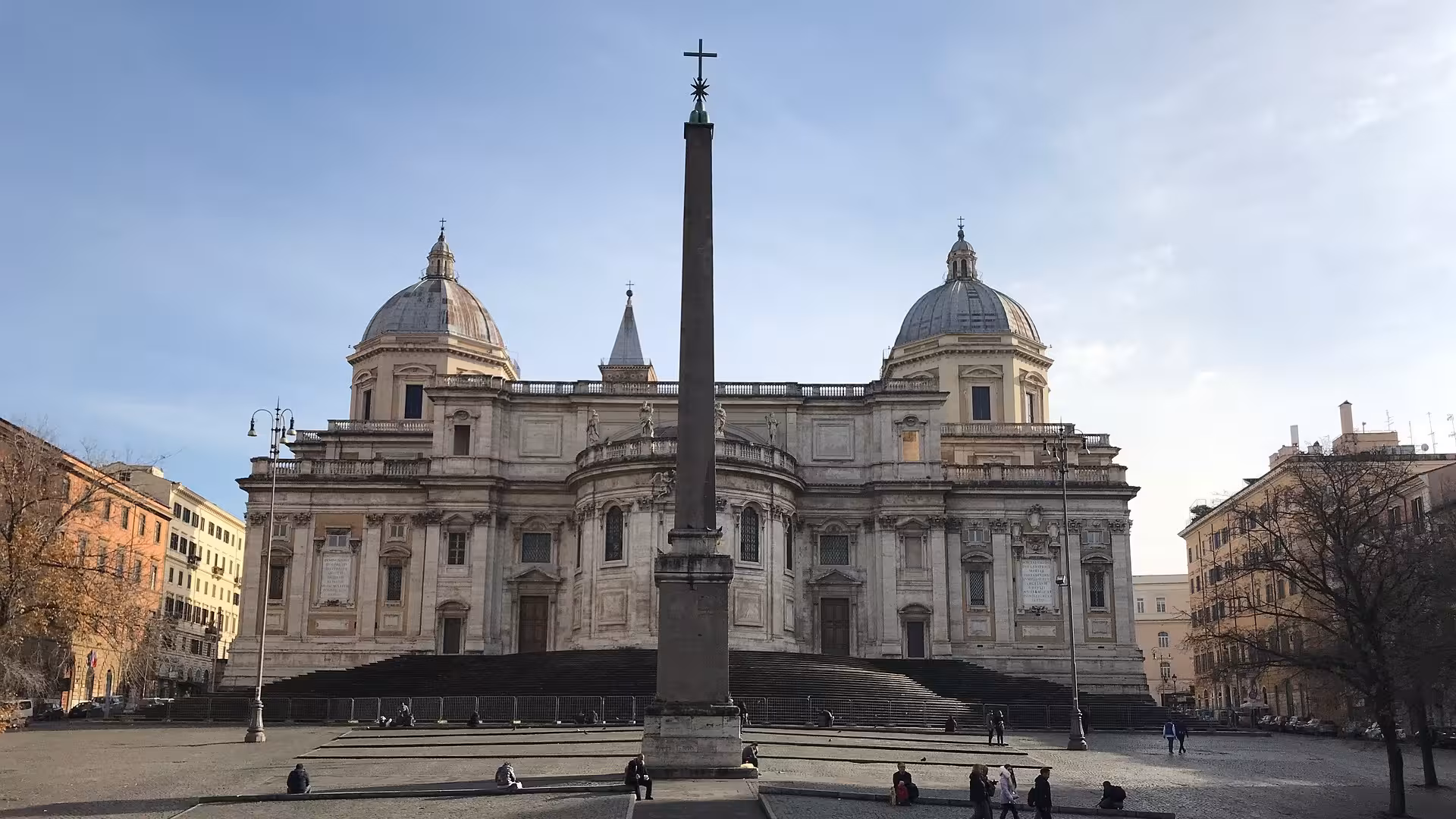 Majestic view of Basilica di Santa Maria Maggiore in Rome, a key stop on Christian Places of Rome private tours.