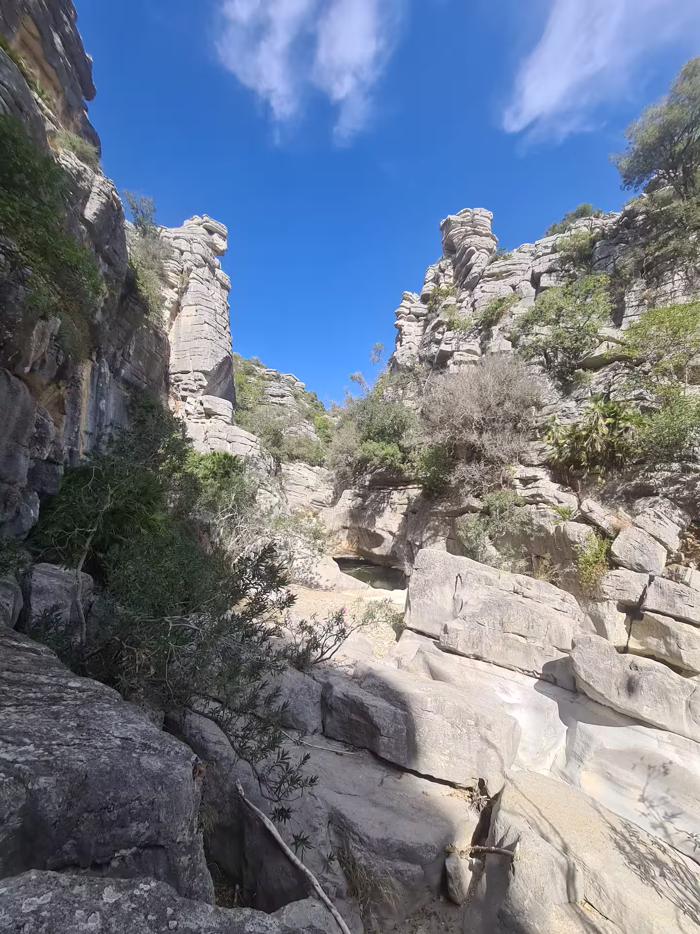 Explore Canuto de la Utrera's stunning rock formations on a private hiking tour with convenient transfer options.