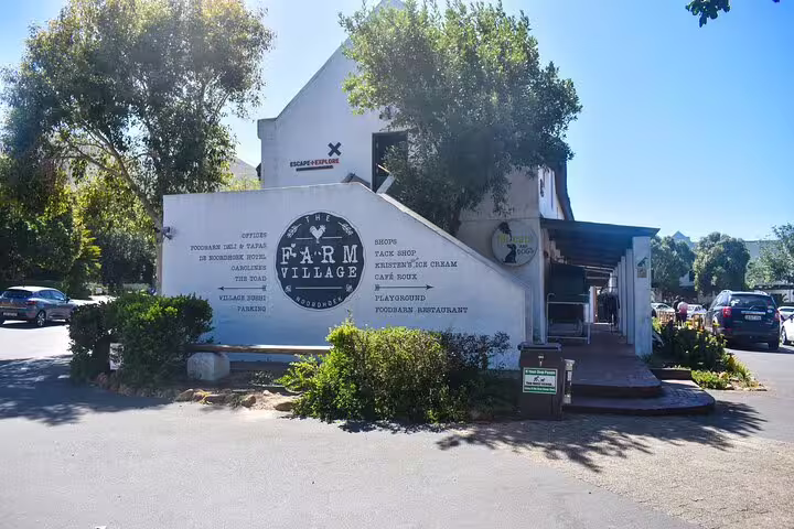 Charming Farm Village at Cape Point offers shops and local eateries, perfect for a break during your tour.