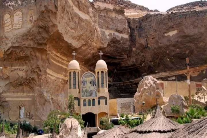 Cave Church of Saint Simon in Mokattam, Cairo, featured on Islamic and Christian Cairo day tour Egypt