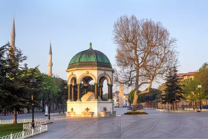 German Fountain in Sultanahmet Square, Istanbul, a highlight on the 8 Day Touch of Mediterranean Tour