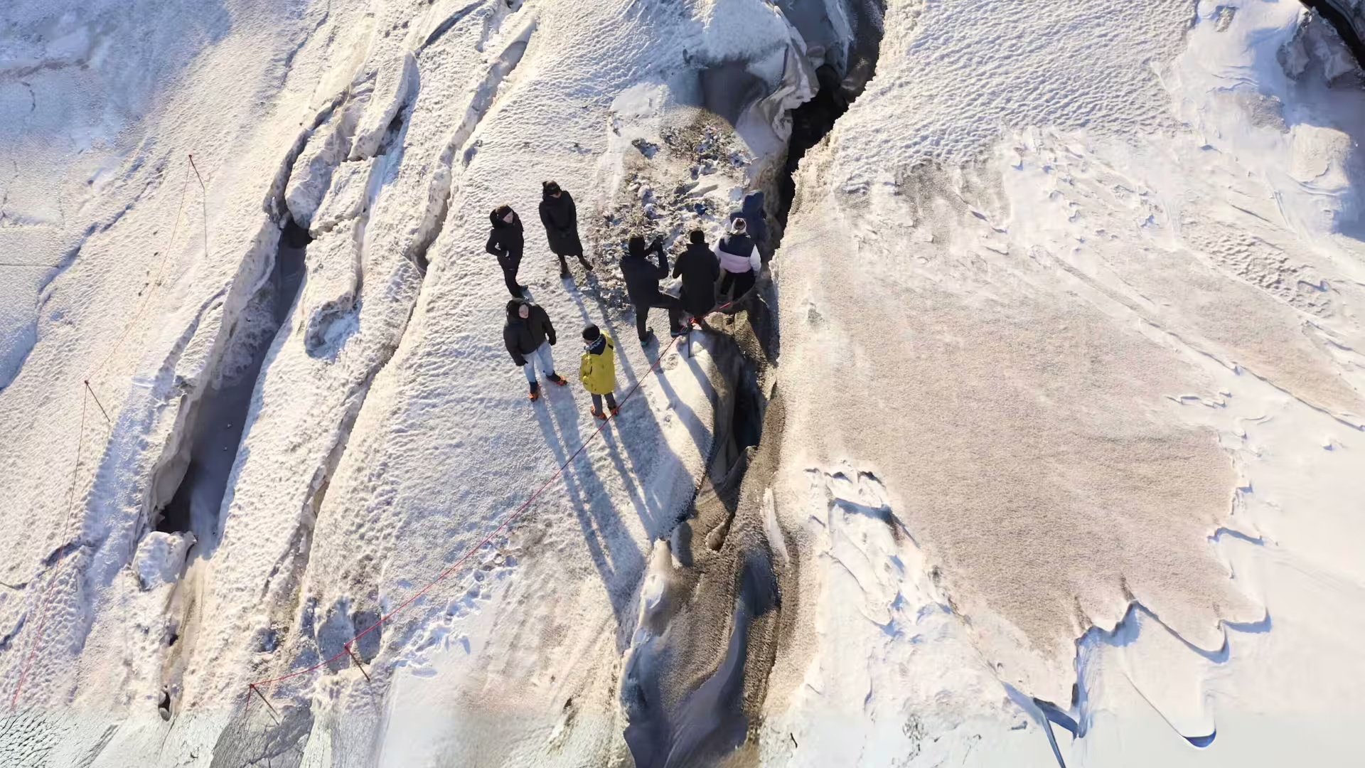 Hidden Gem Natural Ice Cave on Langjokull Glacier