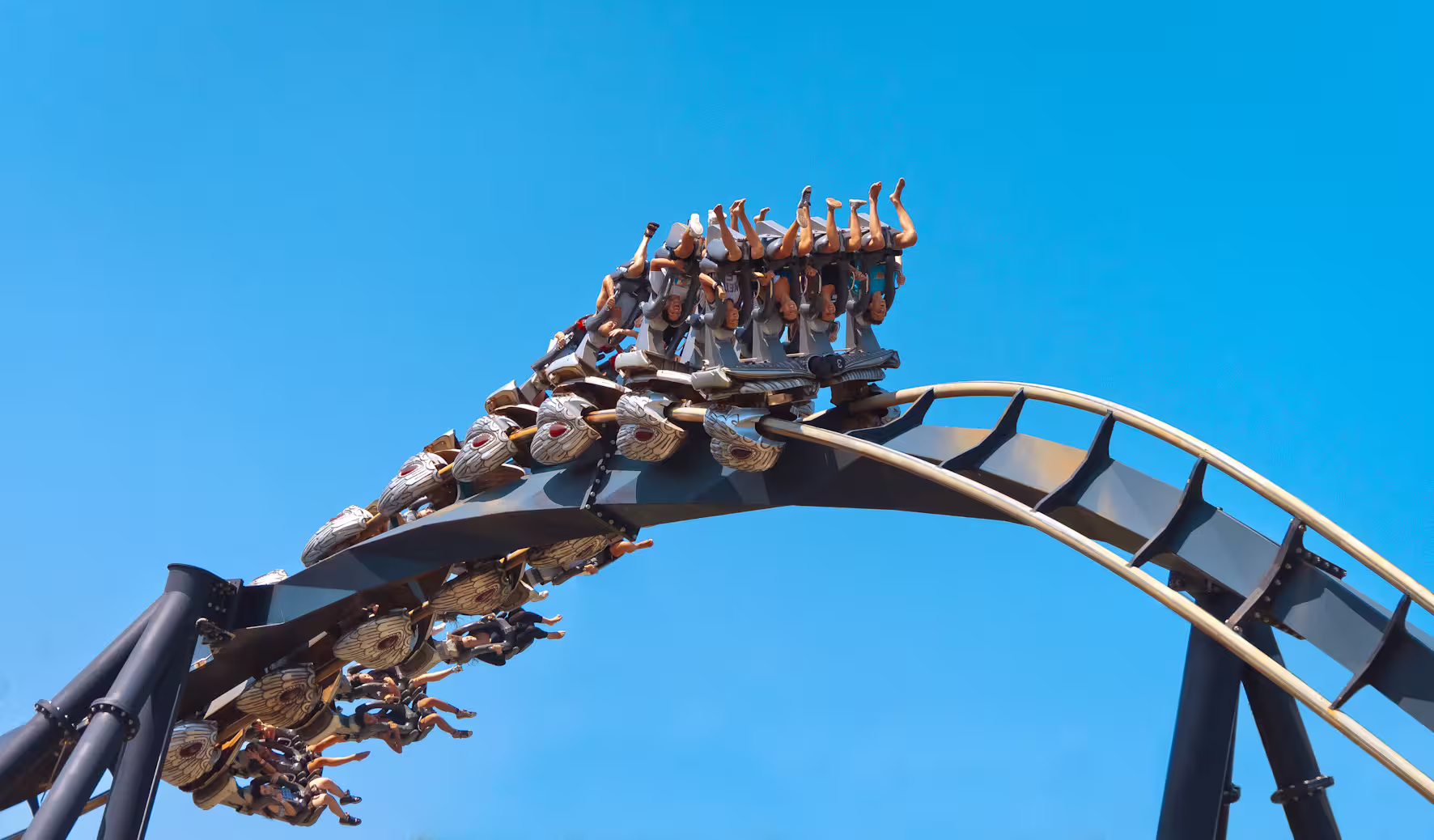 Mirabilandia park roller coaster ride in Ravenna, part of entry ticket plus Maranello Museum visit combo