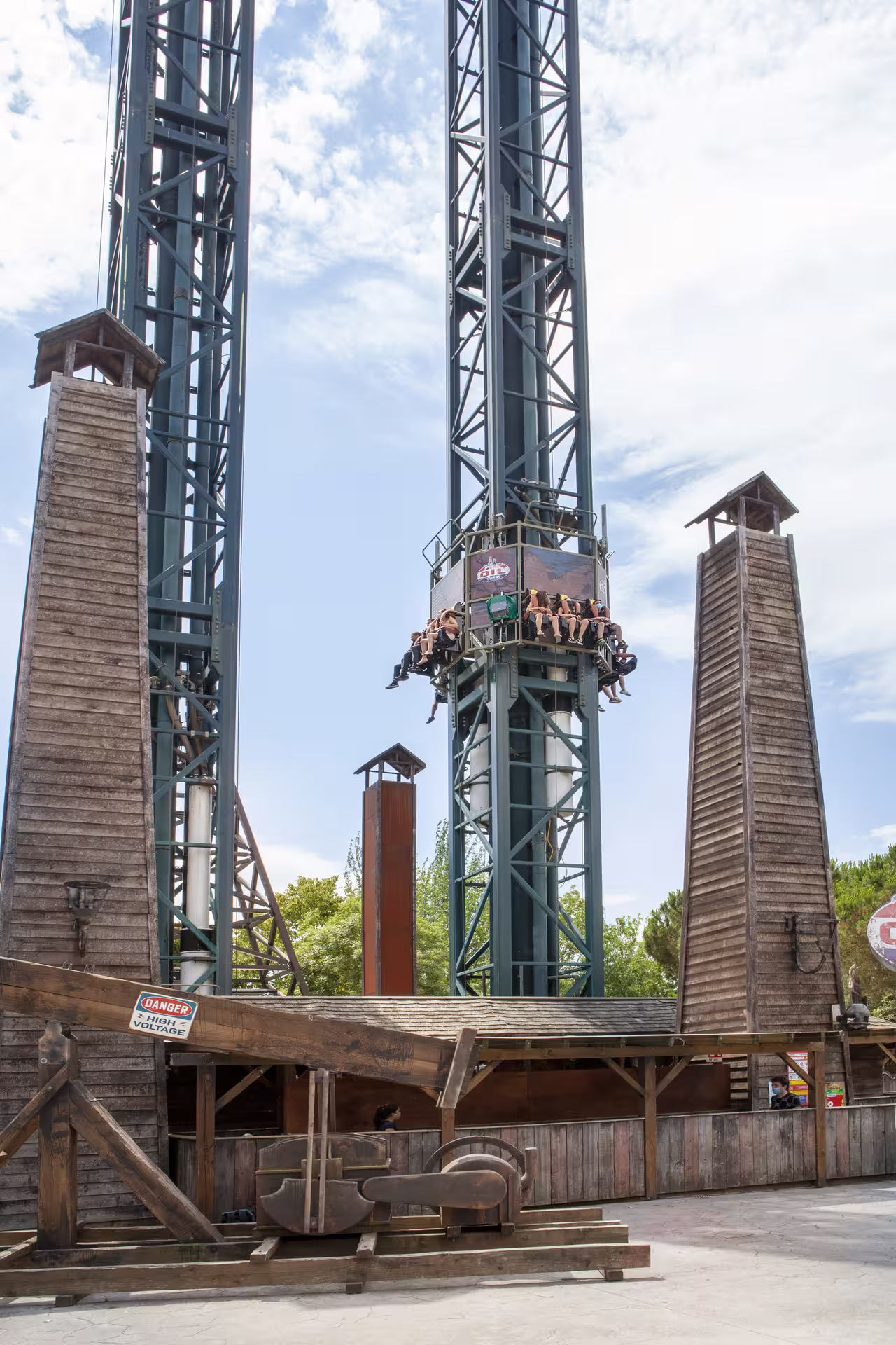 Mirabilandia entry ticket with thrill drop tower ride in Italy, plus visit to Maranello Ferrari Museum