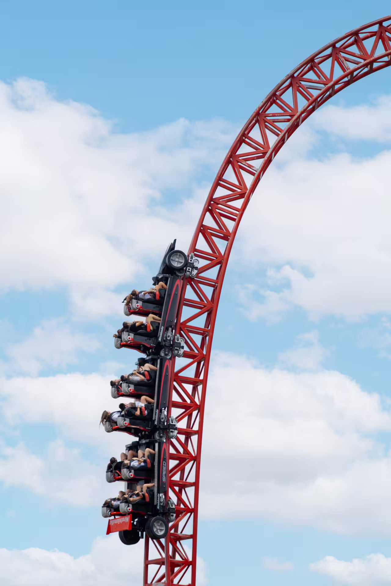 Mirabilandia entry ticket with thrilling red roller coaster ride plus Maranello Ferrari Museum visit in Italy