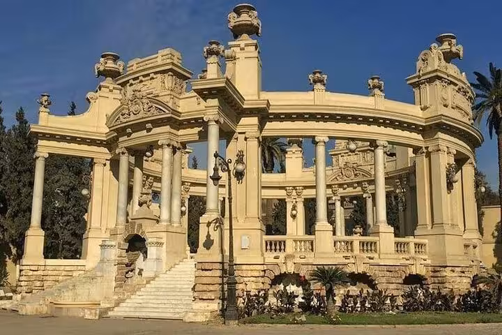 Montaza Palace Gardens pavilion in Alexandria on Cairo to Alexandria guided tour with entry tickets included