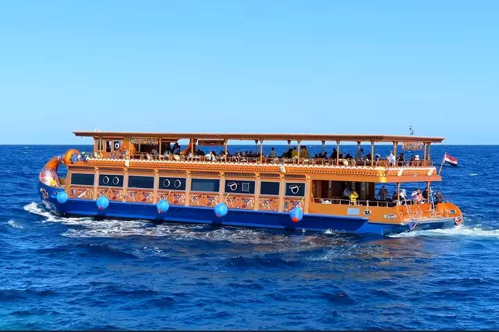 Nefertari Cruise in Marsa Alam sailing the Red Sea, with lunch or dinner and hotel pickup included