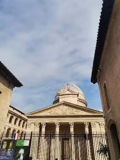 Neoclassical church with dome in Provence, sacred Christian heritage landmark on 7-day cultural tour