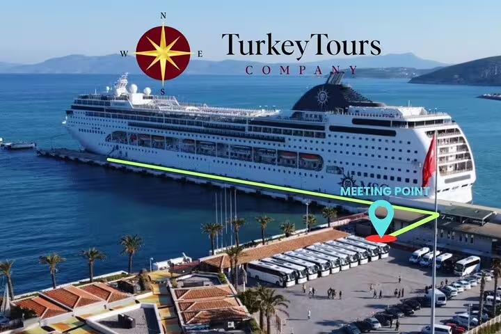 Join the Ephesus private tour from this cruise port meeting point, offering seamless travel and breathtaking views of the Aegean Sea.