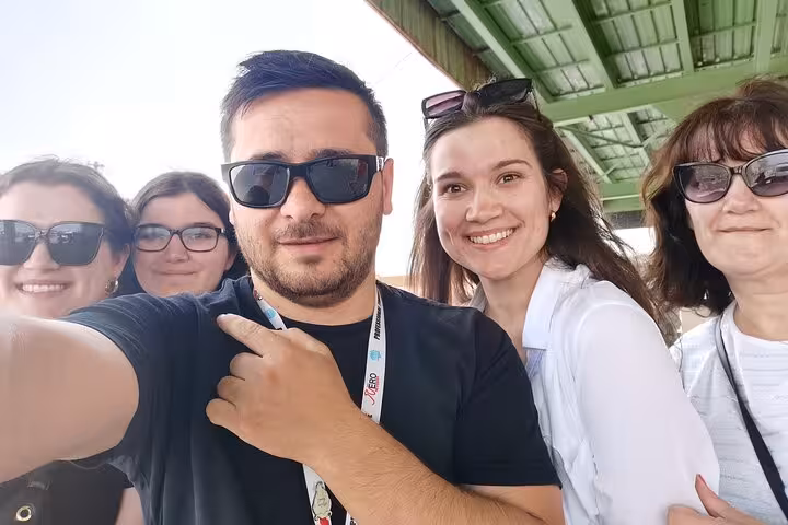 Guests with local guide on private 6-day Turkey highlights tour from Istanbul, small group travel experience