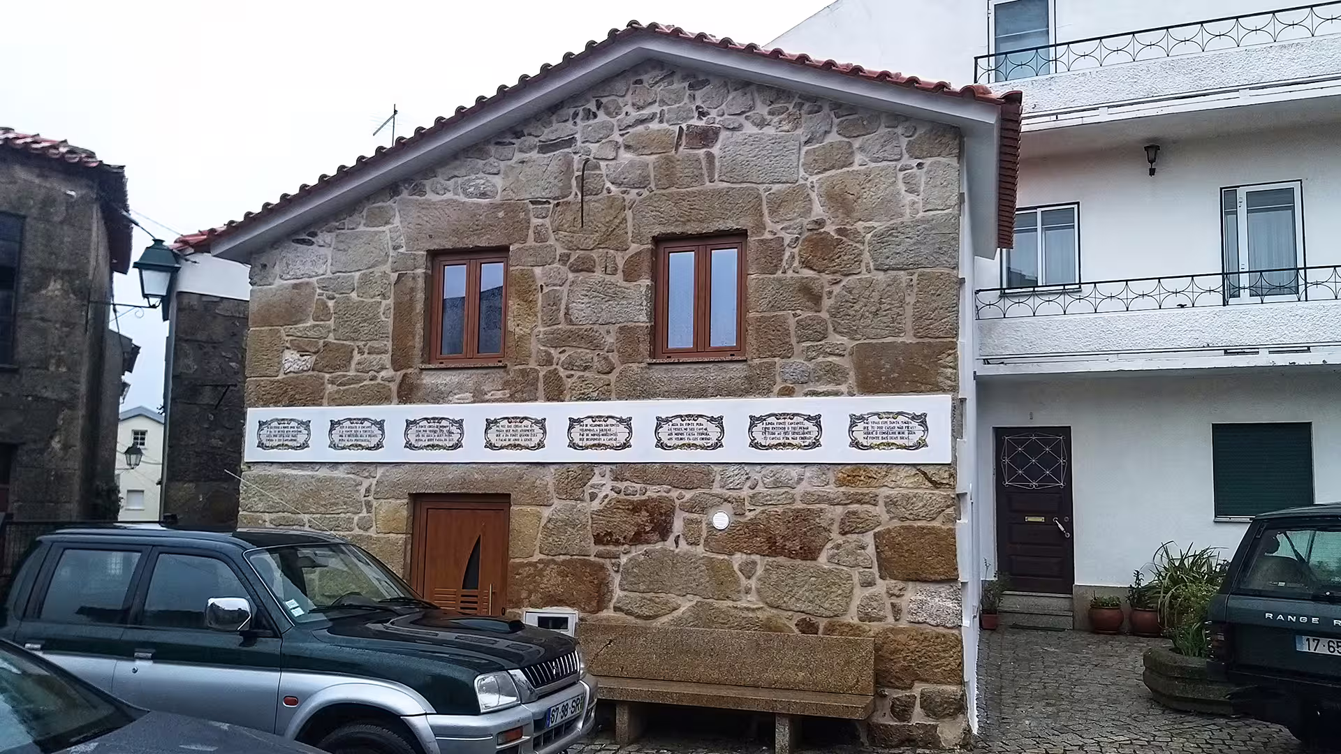 Rustic stone house in Serra da Estrela Park, Portugal, showcasing traditional architecture on a private cheese tour.