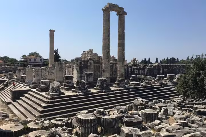 Ancient Temple of Artemis ruins in Ephesus on a 3-day mini group tour from Istanbul, Turkey