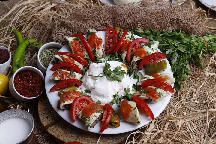 turkish kebap with yougurt