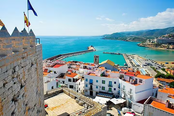 Valencia coastal skyline and harbor view, a scenic stop on a self-guided e-scavenger hunt city exploration game