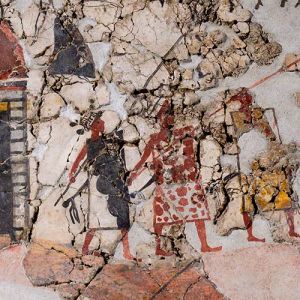 Akrotiri on Santorini Island, Greece, is a prehistoric site of high archaeological significance. Showcasing Eastern Mediterranean culture dating back to 1650 BCE, it ranks among the Aegean's most crucial historical sites.