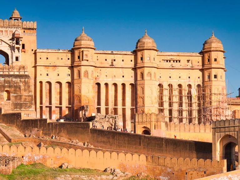 Amber Fort, an iconic Indian landmark near Jaipur, exemplifies historical sites' cultural significance. Recognized as a UNESCO World Heritage site, it's a must-visit attraction in Rajasthan, India.