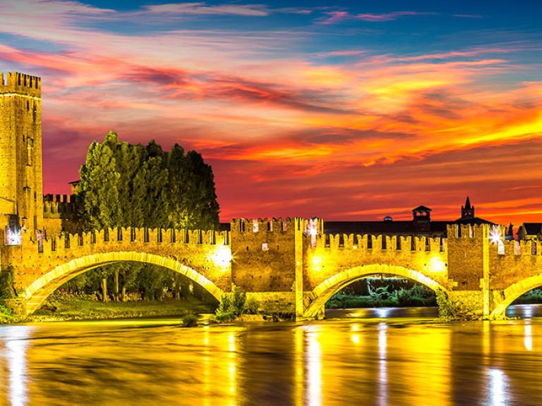 Renowned for its cultural heritage, Verona, Italy offers an array of attractions from Juliet's balcony, a testament to Shakespeare's classic, to the awe-inspiring Basilica di San Zeno Maggiore. Enjoy the bustling Piazza delle Erbe and scenic views along River Adige.