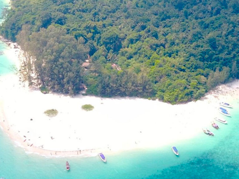 Bamboo Island is part of the Phi Phi islands, which are located in Krabi Province, Thailand.