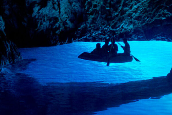 blue cave bisevo croatia