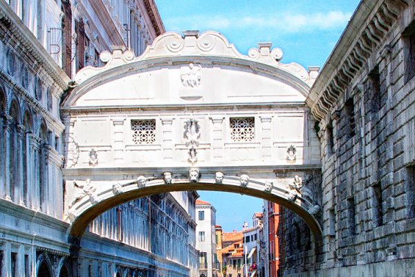 The Bridge of Sighs is one of Venice's most iconic landmarks, known for its stunning views and romantic legends.