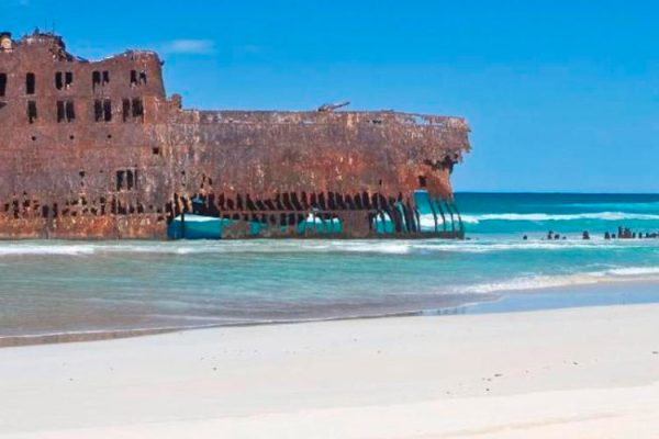 Cabo Santa Maria on Boa Vista Island is a remote and unspoiled gem of the Atlantic Ocean, offering breathtaking landscapes and seascapes. It's a stunningly beautiful tourist destination.