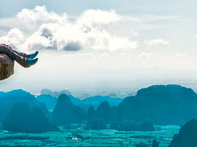 Dragon Crest (Mount Khao Ngon Nak) is a National Park near Tubkaek Beach, 20 km from Ao Nang. The park's highlight is Dragon Crest Mountain, a limestone karst mountain protruding from the Andaman Sea. It hosts diverse plant and animal life and features several caves.