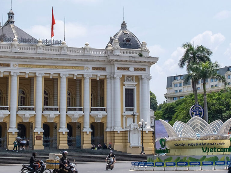 The Hanoi Opera House is a national treasure and one of the landmarks of Hanoi. It was built in 1911 by the French during their colonial occupation of Vietnam. The building is an excellent example of French architecture and is considered one of the finest opera houses in Southeast Asia. The Hanoi Opera House is a national treasure and one of the landmarks of Hanoi. It was built in 1911 by the French during their colonial occupation of Vietnam.