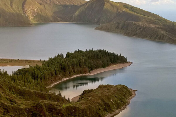 Lagoa do Fogo, the second largest lake in São Miguel, Azores, is a nature reserve since 1974. It attracts tourists with its breathtaking landscapes and a wide range of activities. The lagoon is a haven for wildlife, harboring diverse plant and animal species. Explore its natural wonders today!