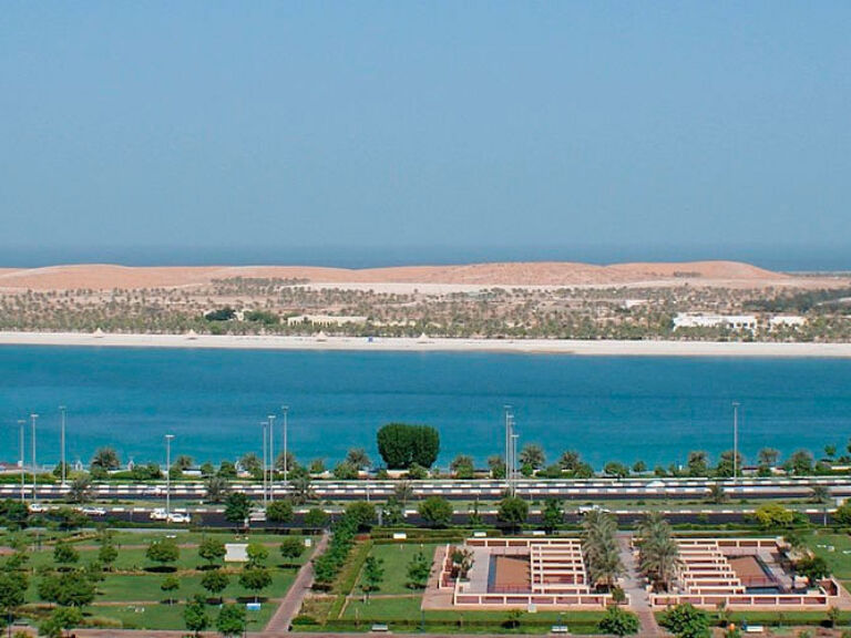 Al Lulu Island, a man-made gem off Abu Dhabi, boasts luxury hotels, shops, a world-class water park, and serves as a commercial hub, connected by two causeways.