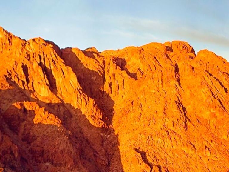 Mount Sinai in Egypt's Sinai Peninsula is believed to be where Moses received the Ten Commandments. It's revered by Jews, Christians, and Muslims and is mentioned in the Old Testament.