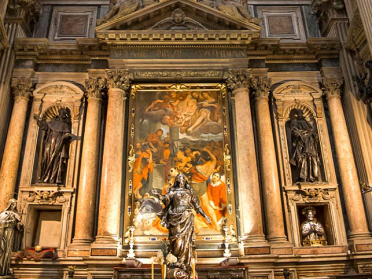 Naples Cathedral, or the Cathedral of San Gennaro, is a prominent attraction in Naples, Italy. Dedicated to Saint Januarius, the city's patron saint, it stands in the historic center and ranks among the city's largest and most significant religious structures.