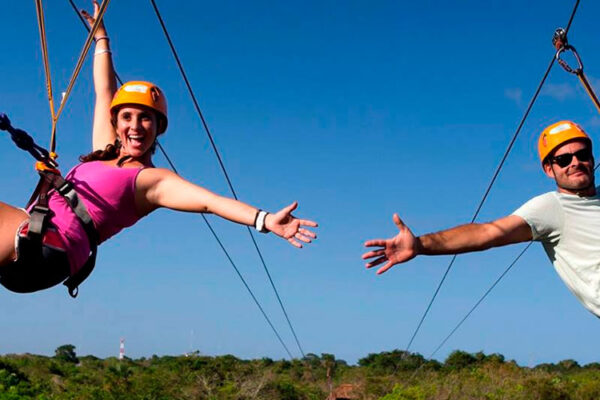 Playa del Carmen's local nature reserve is a Yucatan gem. Housing zip lines, cenotes, and quad biking, it provides an adrenaline-fueled day of adventure amidst stunning scenery, making it an ideal spot for thrill-seekers.