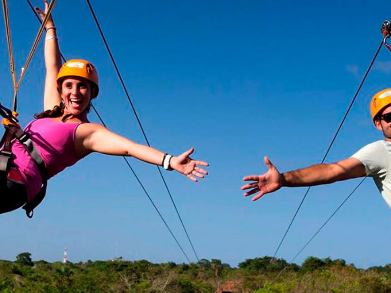 Playa del Carmen's local nature reserve is a Yucatan gem. Housing zip lines, cenotes, and quad biking, it provides an adrenaline-fueled day of adventure amidst stunning scenery, making it an ideal spot for thrill-seekers.