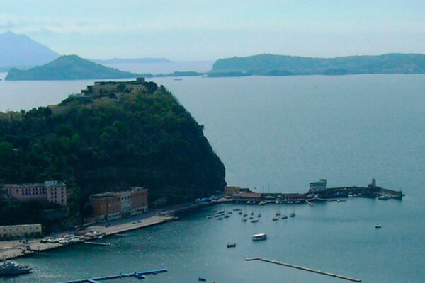 Nisida is a volcanic islet of the Flegrean Islands archipelago, in southern Italy. It lies at a short distance from Capri and from the mainland of Naples. Its name is of Greek origin, meaning "little island".