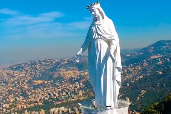Situated in Harissa, 20 km north of Beirut, Our Lady of Lebanon is a captivating site. The iconic 13-meter statue of Virgin Mary gazes over the Mediterranean, embodying peace and hope since its 1908 construction.