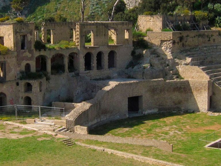 The Pausilypon Archaeological Park is a beautiful and historic destination located in Naples, Italy. This park is situated on the hills overlooking the Gulf of Naples and boasts stunning views of the city and the sea.