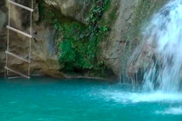 Polylimnio Waterfalls Voufrada